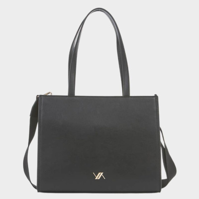 Τσαντα Ωμου Verde 16-8019 Μαυρο