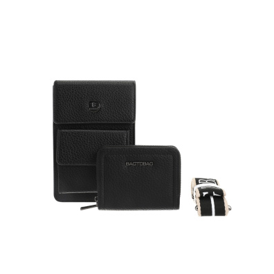 Πορτοφόλι-τσαντακι χιαστι BY-88815 - Μαύρο