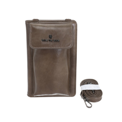 Πορτοφόλι-τσαντακι χιαστι BY-88860 - Χακί