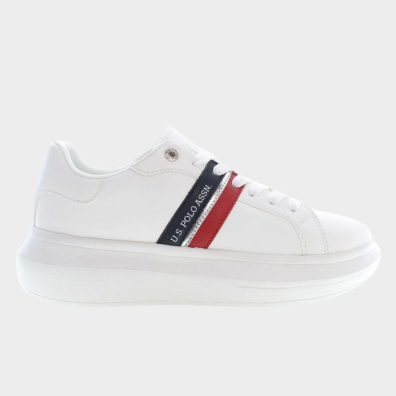 Sneakers U.S. Polo HELIS011W3Y1_BIANCO_WHI Λευκό
