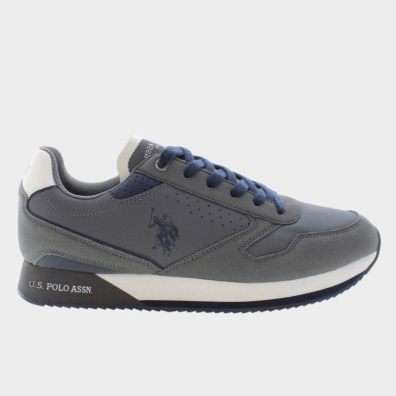 Sneakers U.S. Polo NOBIL003MBHY3_GRIGIO_GRY001 Γκρι