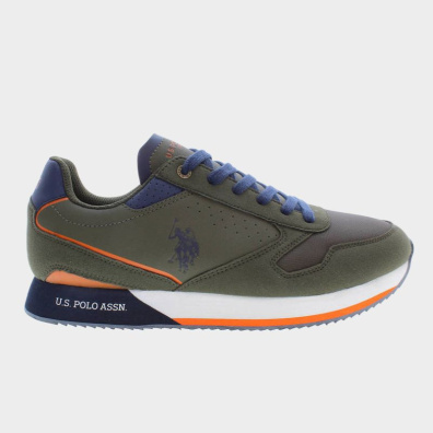 Sneakers U.S. Polo NOBIL003MBHY3_VERDE_MIL Πράσινο