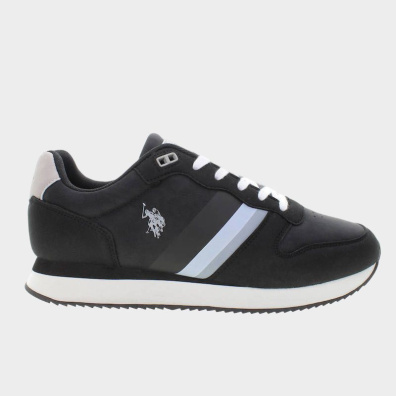 Sneakers U.S. Polo NOBIL005MBYH1_NERO_BLK002 Μαύρο