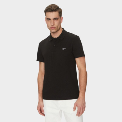 T-Shirt Lacoste DH5522-031 Μαύρο