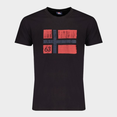 T-Shirt Norway 1963 846019_NEBLACK Μαύρο