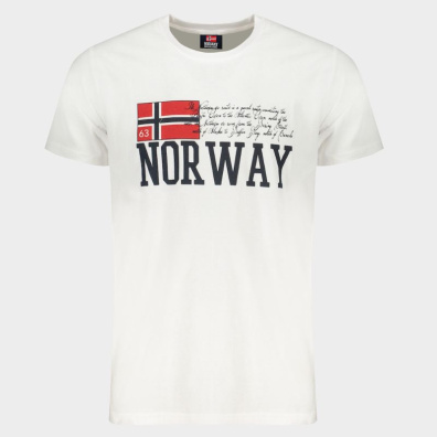 T-Shirt Norway 1963 846020_BIWHITE Λευκό