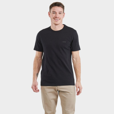 T-shirt Hugo Boss 50508243-001 Μαύρο
