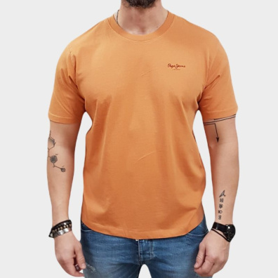 T-shirt PepeJeans PM508664JACKO_AR166 Πορτοκαλί