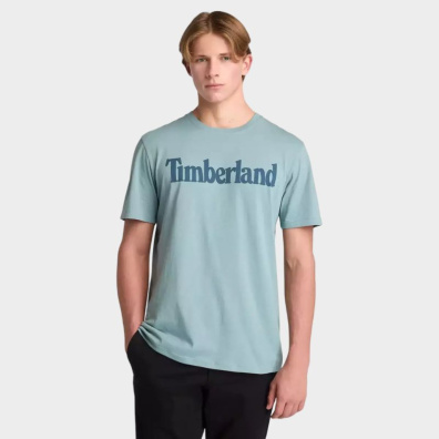 T-shirt Timberland TB0A2BRN758 Γαλάζιο