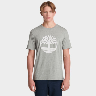 T-shirt Timberland TB0A2C6SV91 Γκρι