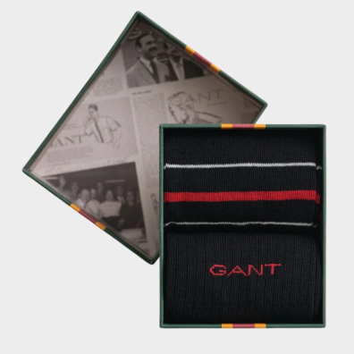Σετ Κάλτσες Gant 2 Ζεύγη 9960359-5 Μαύρο