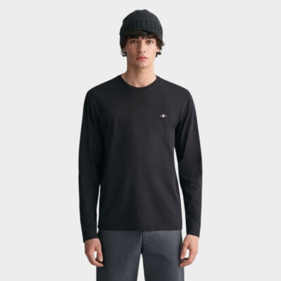 Μπλούζα Gant 2004049-005 Μαύρο