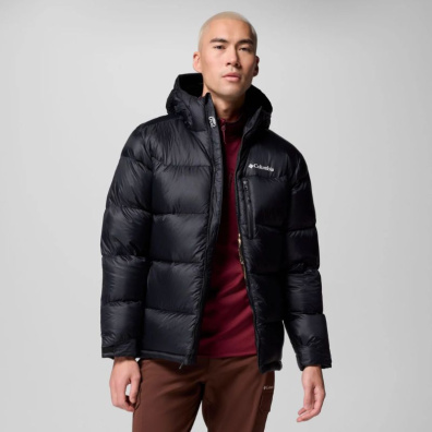 Μπουφάν Columbia Cloudview™ Down Hooded Jacket 2134192-010 Μαύρο