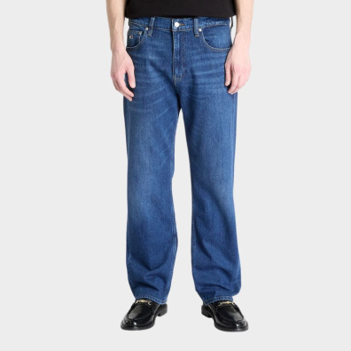 Παντελόνι Tommy Hilfiger DM0DM21021_1BK Μπλε