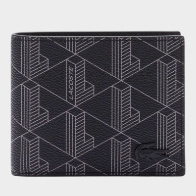 Πορτοφόλι Lacoste NH4844LX-H45 Μαύρο