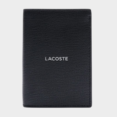 Δερμάτινο Πορτοφόλι Lacoste NH5057OI-000 Μαύρο
