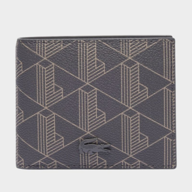 Πορτοφόλι Lacoste The Blend Monogram Small Canvas NH3697LX-Q82 Μωβ