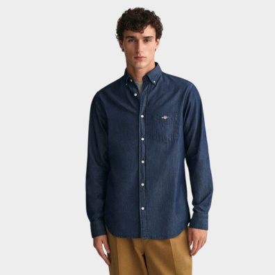 Πουκάμισο Gant 3000400-989 Μπλε