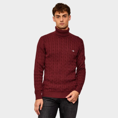 Πουλόβερ Ζιβάγκο Gant 8050607-604 Μπορντό