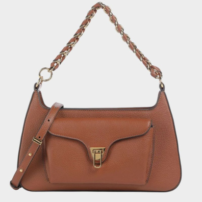 Τσάντα Coccinelle E1TFK120101_W11 Καφέ