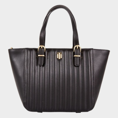 Τσάντα Tommy Hilfiger AW0AW13171-BDS Μαύρο
