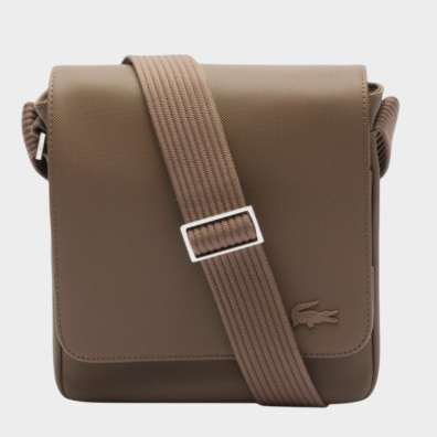 Τσαντάκι Χιαστί Lacoste NH4423HC-Q80 Καφέ