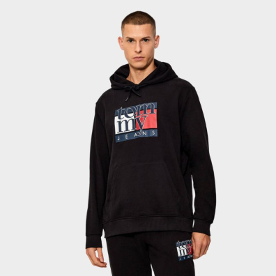 Φούτερ Tommy Hilfiger DM0DM22092_BDS Μαύρο