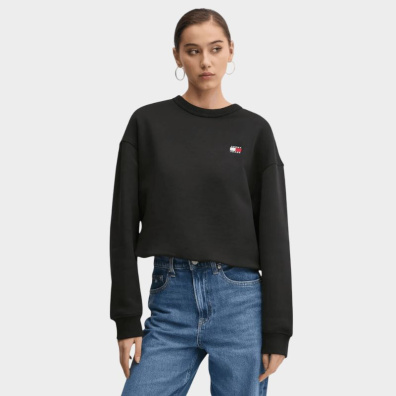 Φούτερ Tommy Hilfiger DW0DW19408_BDS Μαύρο