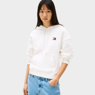 Φούτερ Tommy Hilfiger DW0DW19414_YBL Λευκό