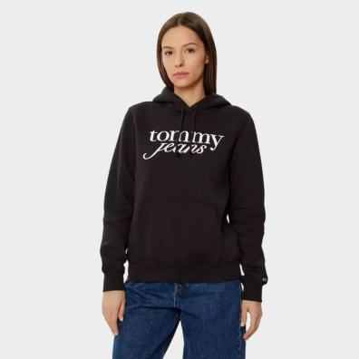 Φούτερ Tommy Hilfiger DW0DW20170_BDS Μαύρο