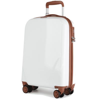 Βαλίτσα μεγάλη με ρόδες Newcom PC N1488/70 white