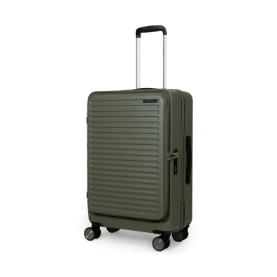 Βαλίτσα μεσαία 20 κιλών Newcom (ABS+PC) N1605/60 green