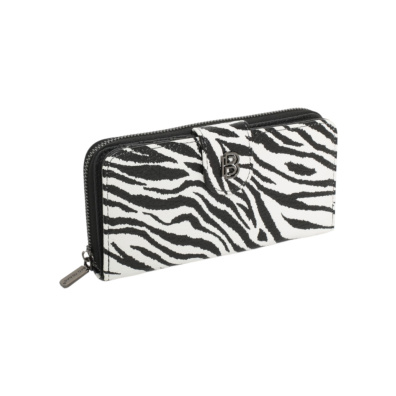 Πορτοφολι HJ-3118 - Ασπρο/Μαύρο