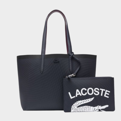 Tσάντα Ώμου Διπλής Ώψεως Lacoste NF5128AS-R42 Μπλε/Μώβ