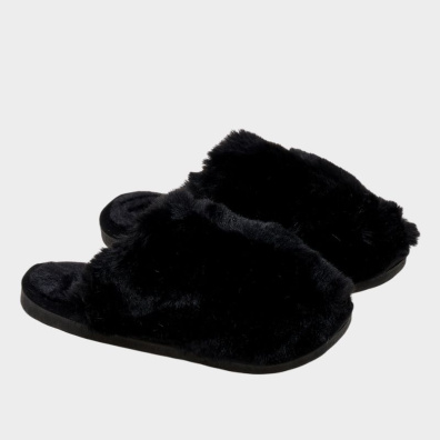 Γουνινη Παντοφλα My Choice XL-8021 Μαύρο