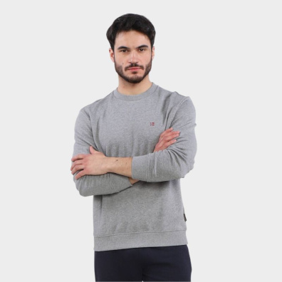 Μπλούζα Napapijri NP0A4H89_H62 Γκρι