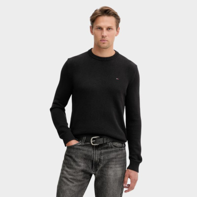 Μπλούζα Tommy Hilfiger DM0DM21787_BDS Μαύρο