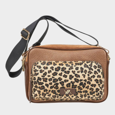 Τσαντα Χιαστι Verde 16-0008056 Καφε