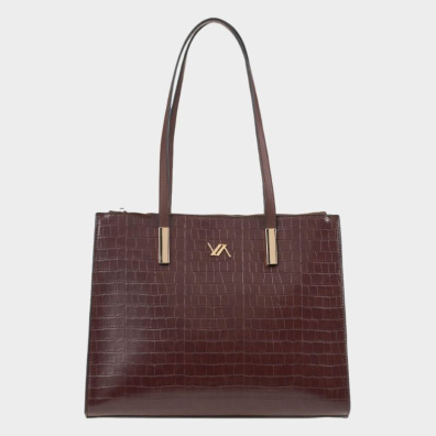 Τσαντα Ωμου Verde 16-0008161 Καφε