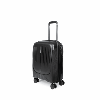 Βαλίτσα καμπίνας με αποσπόμενα ροδάκια Cardinal 4005/55 μαύρο