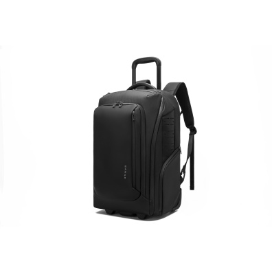 2 σε 1 Σακίδιο Πλάτης & Τροχήλατη Τσάντα Bange 8079 μαύρο