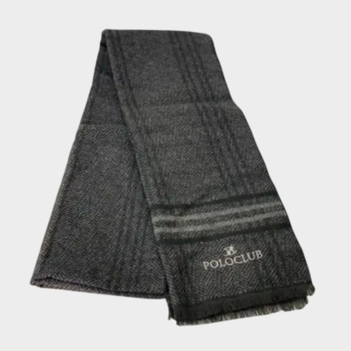 Ανδρικό Κασκόλ Polo Club SC106-Black Μαύρο