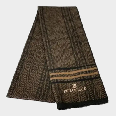 Ανδρικό Κασκόλ  Polo Club SC106-Brown Καφέ