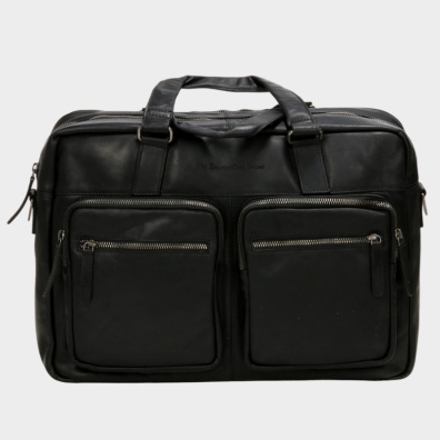 Δερματινος Χαρτοφύλακας Chesterfield C40.1034 00 Μαυρο