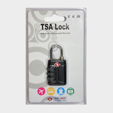 Λουκέτο με συνδυασμό και TSA κλειδαριά RCM TH1017 Μαύρο