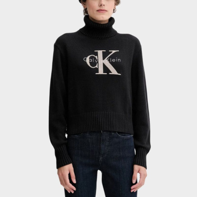 Πουλοβερ Calvin Klein LV047D354G-UB1 Μαύρο