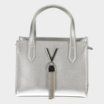 Τσάντα Ώμου Valentino VBS1R415GDIVINA_AGARGENT Ασημί