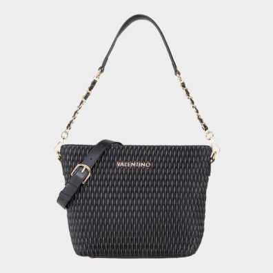 Τσάντα Ώμου Valentino VBS8DA07FREQUENCYRE_NENERO Μαύρο