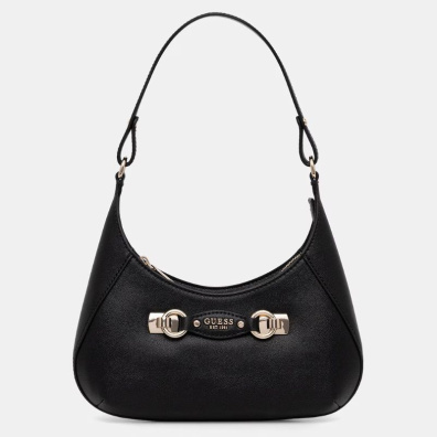 Τσάντα Guess Jeans BG801518_BLACK Μαύρο