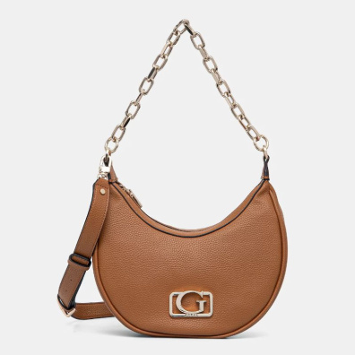 Τσάντα Guess Jeans BG964201_MACOGNAC Καφέ